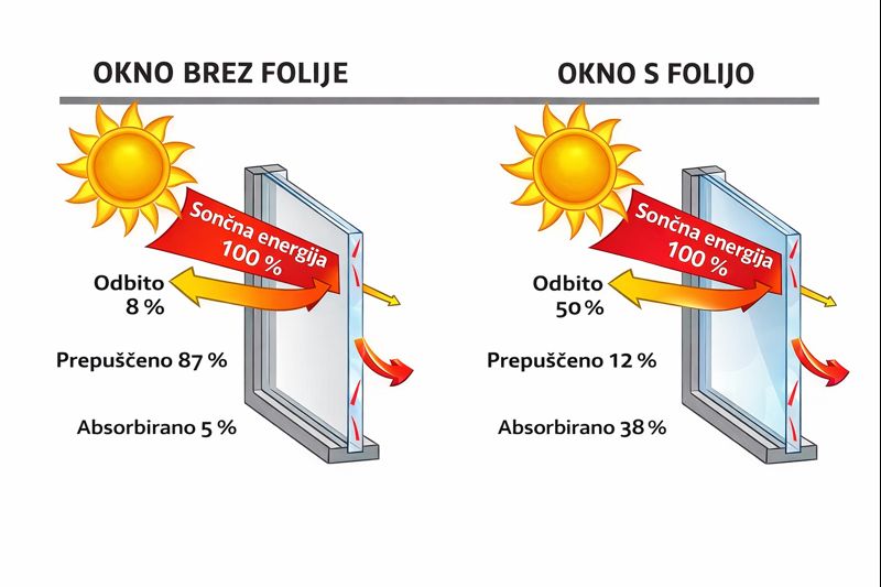 Termo - zatemnitvene folije